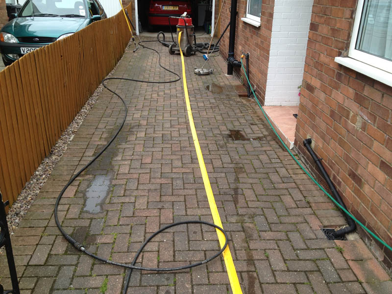 Selby paving cleaning